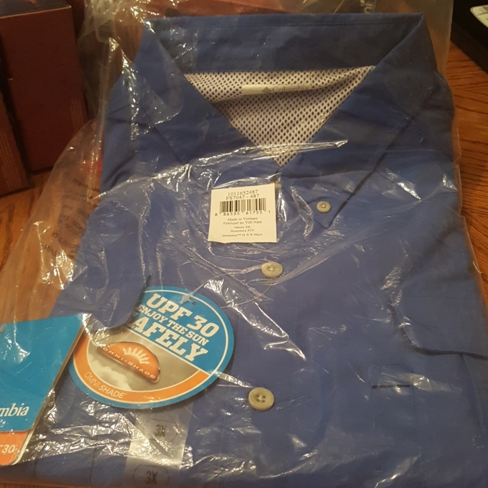 Columbia Fishing Shirt